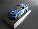 1:43 - Altaya - Subaru - Impreza WRC - 2002 - Blue W/Yellow Stars - Competición - 0